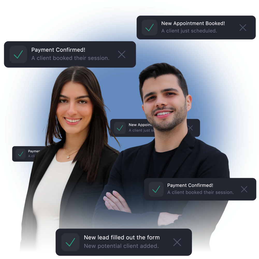 Camilo and Sofia, founders of EtherealMinds, a healthcare only marketing agency in the United States