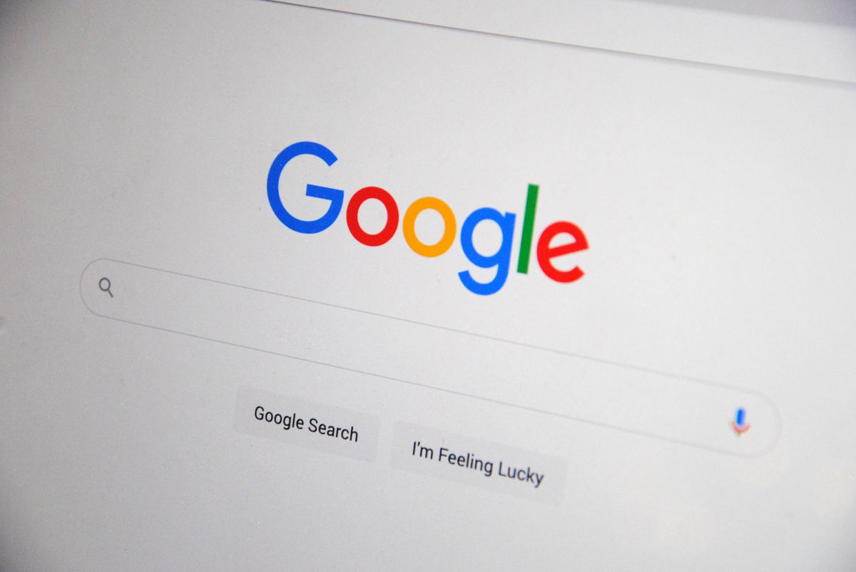 Google search open on a laptop screen, representing Google Ads certification rules for a medical practice