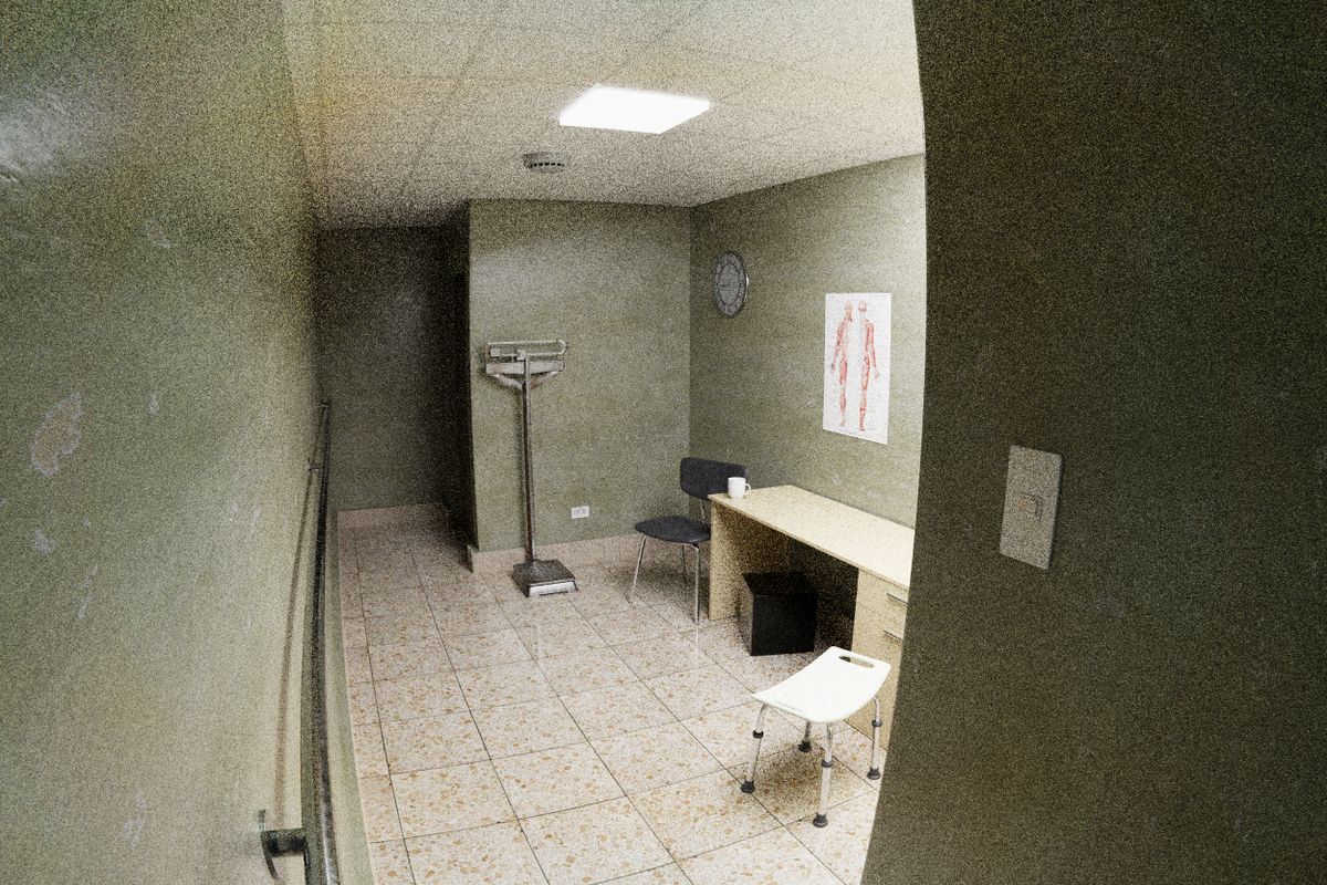 An empty medical office chair and exam room, the cost of a last minute cancellation or no show at a medical practice