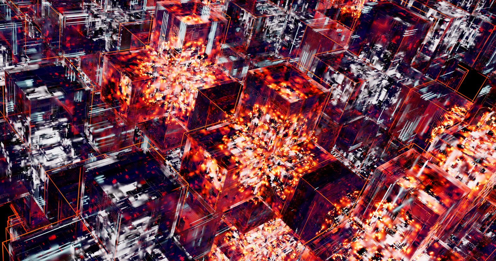 Abstract glowing network of connected data points, representing the healthcare data economy and patient data for medical practices