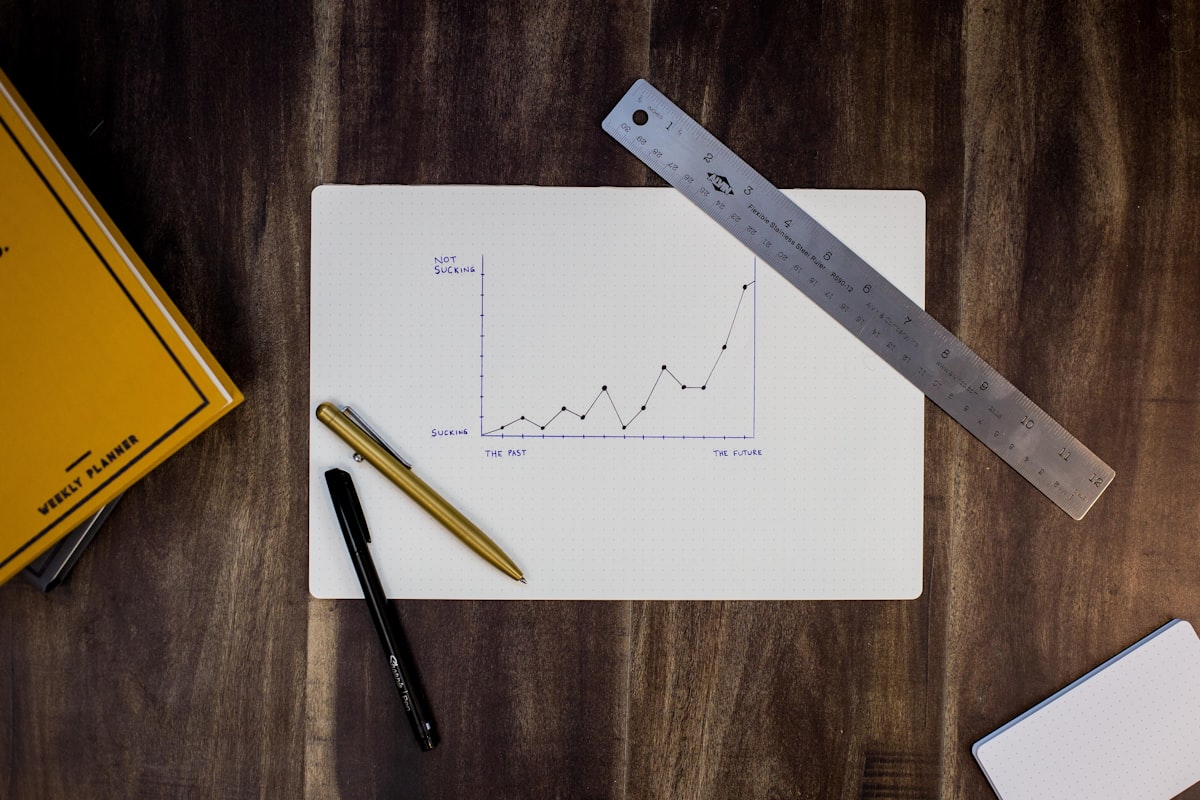 A planner and calendar on a desk used to map out a medical practice marketing timeline