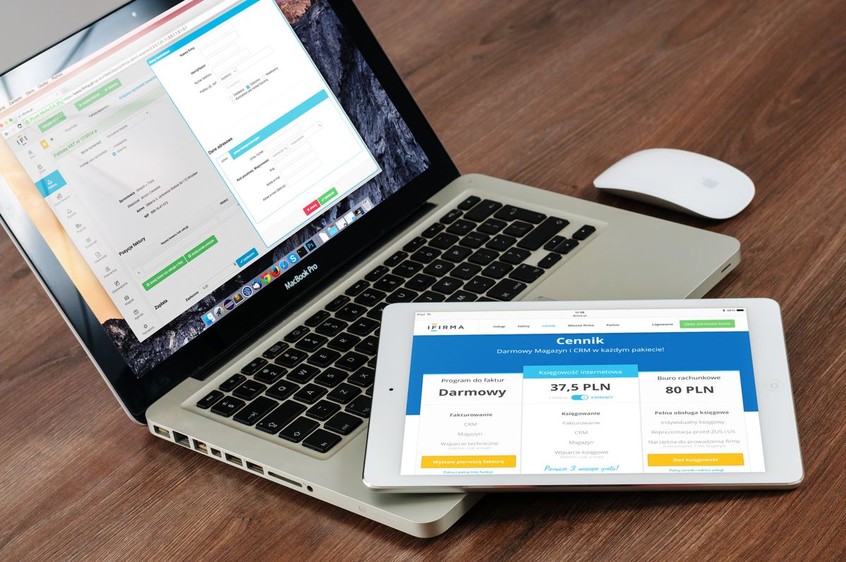 A laptop on a desk running a Google Ads search terms report for a medical practice