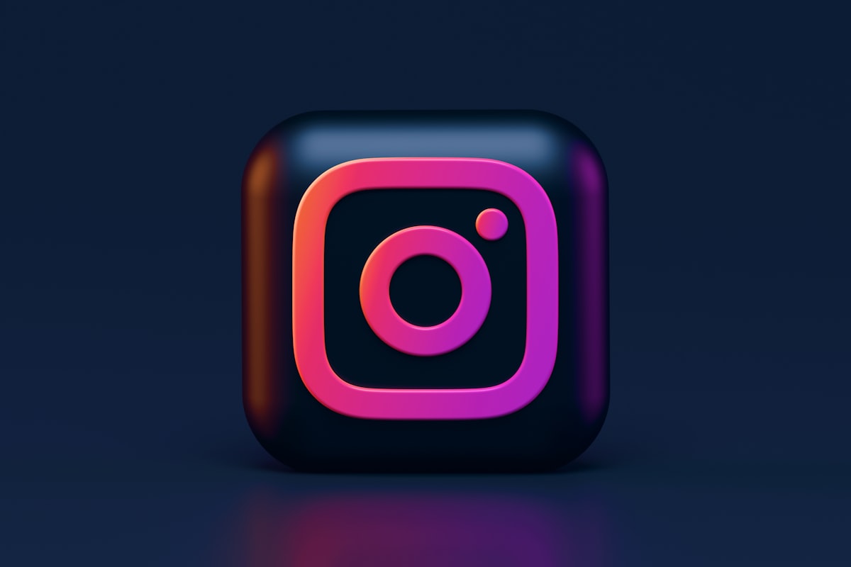 Instagram logo on a dark background, illustrating why medical practice Instagram reach dropped and how to grow it in 2026
