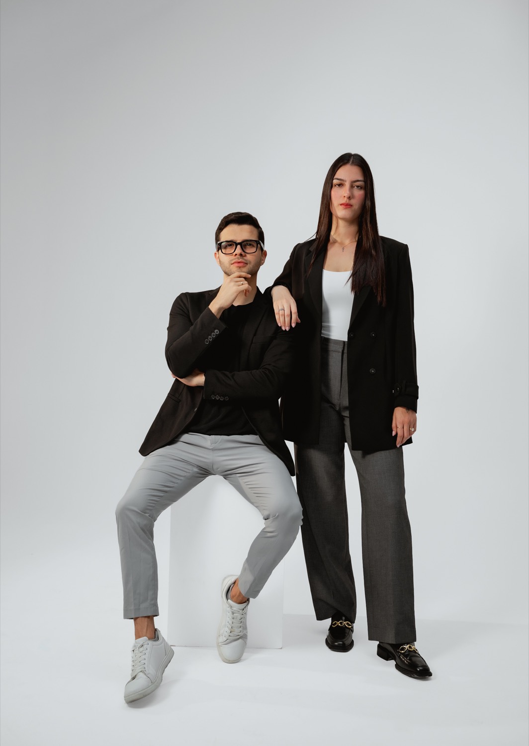 Camilo Montoya and Sofia Garces, founders of EtherealMinds, a healthcare marketing agency